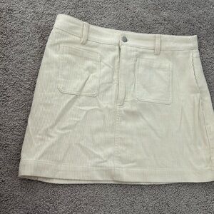 Altardstate mini skirt corduroy beige size L